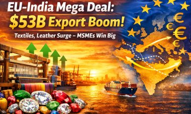 EU-India Mega Trade Deal: $53B Export Boom for India's MSMEs Amid Global Tariff Wars